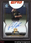 2023 Bowman Chrome Draft Paul Skenes 1ST ROOKIE ON CARD AUTO PIRATES