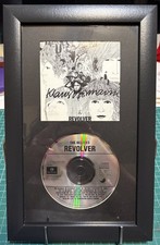 The Beatles Revolver Signed By Artist Klaus Voormann Art CD Framed.