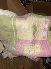 Pottery Barn Kids LoveShackFancy Rainbow Tie-Dye Quilt Twin/XL 1 std sham