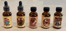 5 Fable Beard Co Beard Oils: 2 New, 3 Opened but BARELY used