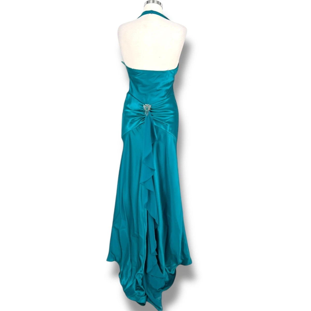 green emerald velvet dress Vintage 90s Black Lace Strapless Dress