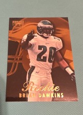 Pinnacle Zenith 1997 Brian Dawkins Rookie #122 Philadelphia Eagles Card. rookie card picture