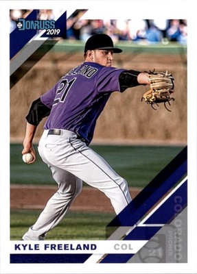 2019 Donruss Baseball Card #126 Kyle Freeland