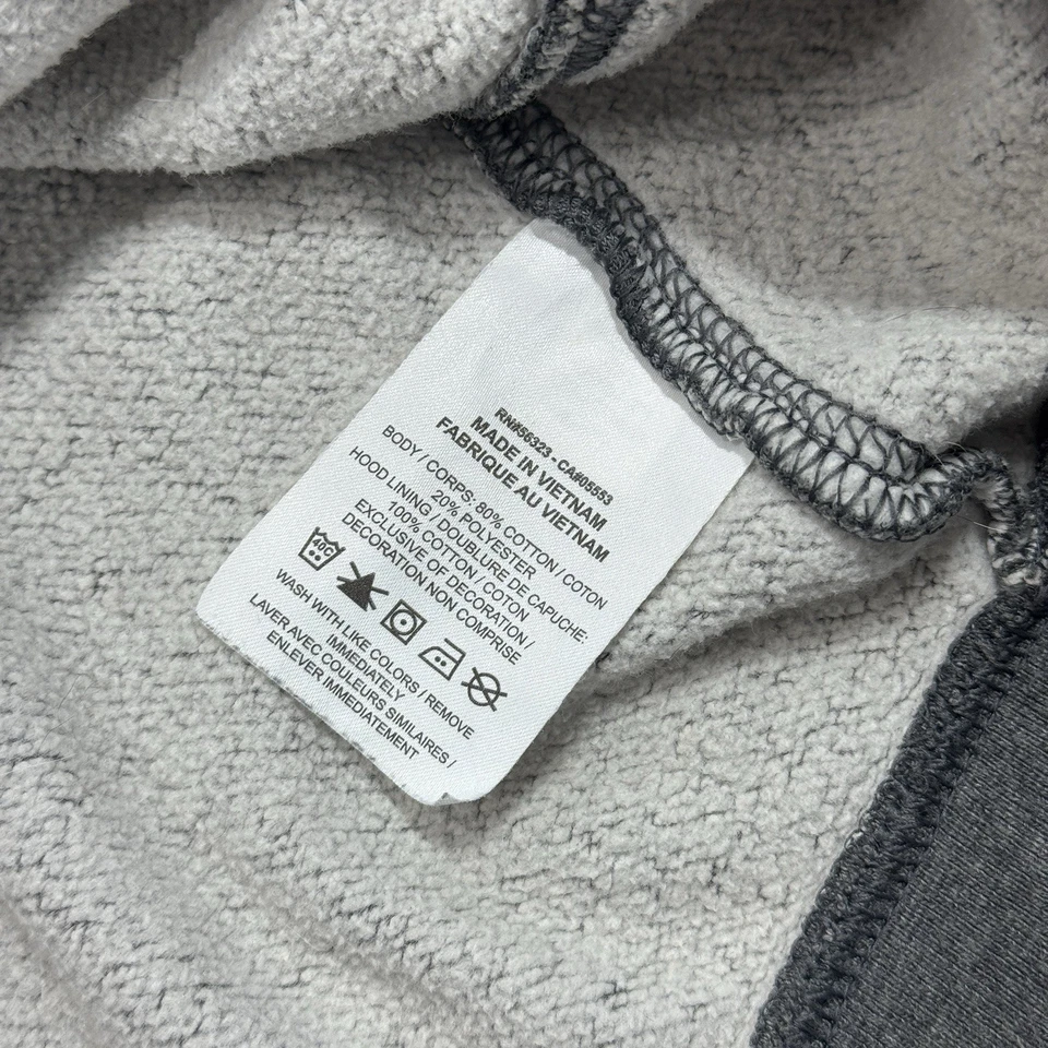 Sudadera con Capucha Nike Para Hombre XXL Gris Pullover Polar Sudadera Bordada Logo Comodidad Foto 4 de 4