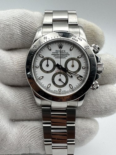 2009 Rolex Cosmograph Daytona 40mm Steel White 