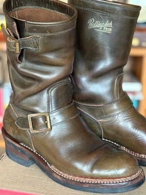 Rolling Dub Trio Giraffe Engineer Boots Green used item with box Size 41 / US...