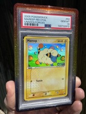 Pokemon EX Unseen Forces Mareep 62/115 Reverse Holo PSA 10 NEW CERT *POP 4* on eBay