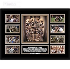 BRISBANE BRONCOS NRL 2025 PREMIERS LIMITED EDITION FRAMED MEMORABILIA