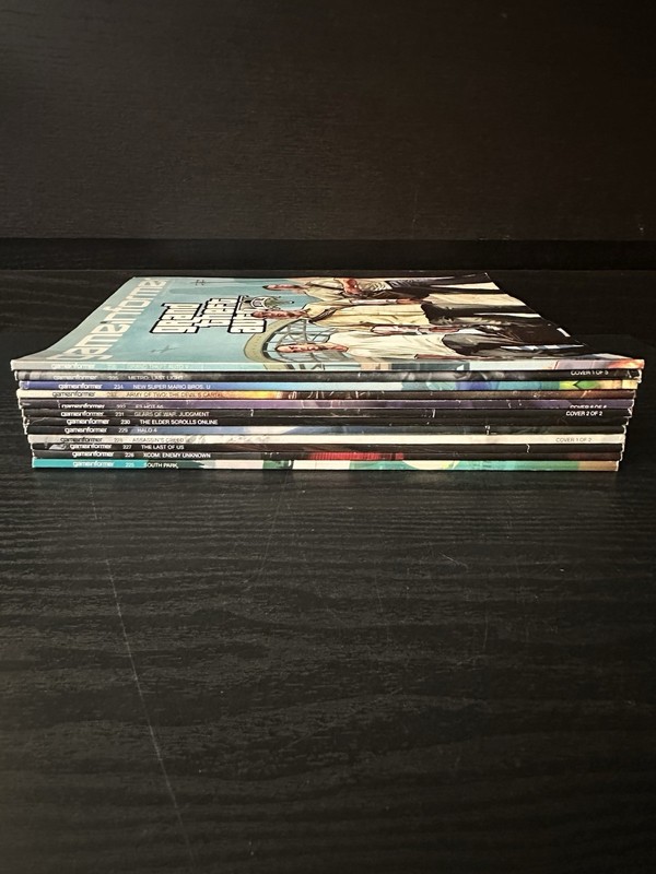 Game Informer Magazine Lot Of 12 Issues 2012 Complete Set Volume 225-236 Jan-Dec