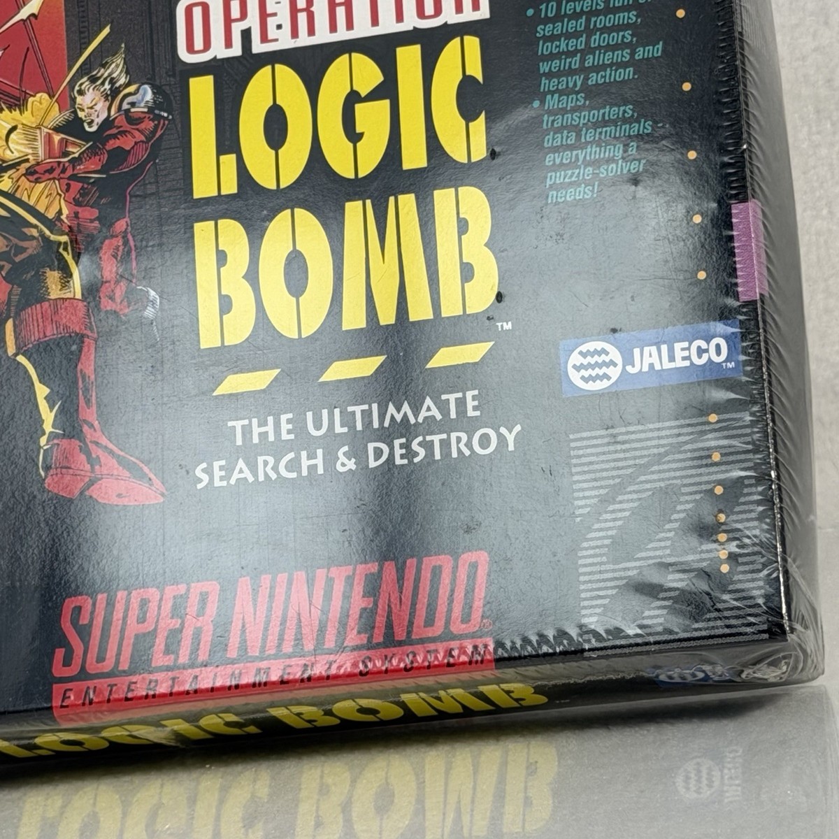 Operation Logic Bomb (Super Nintendo Entertainment System, 1993