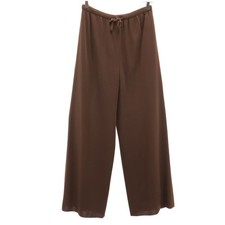 YVES SAINT LAURENT 90s Made in Japan Old Easy Wide pants 11 Brown Women