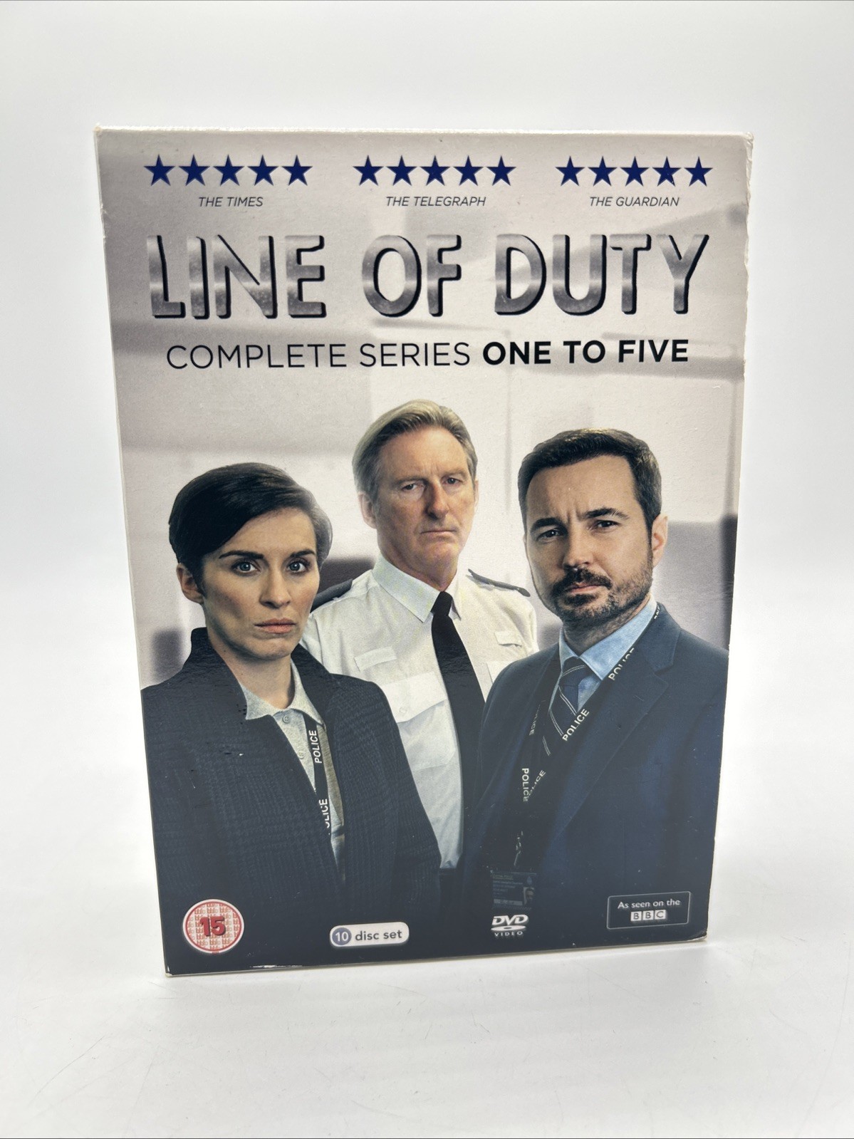 Line of Duty -  Series 1 to 5 - Complete Box set - DVD Boxset.