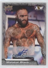 2022 Upper Deck AEW All Elite Wrestling Auto Malakai Black #51 Auto 0c6