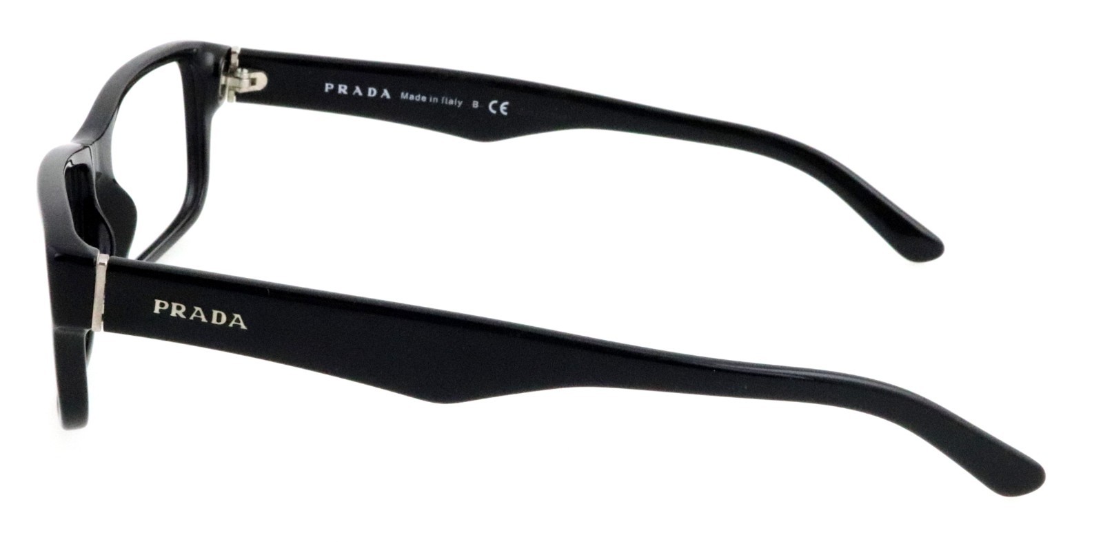 PRADA VPR16M 1AB-1O1 53mm Black Eyeglasses Frames Only Italy thumbnail 3