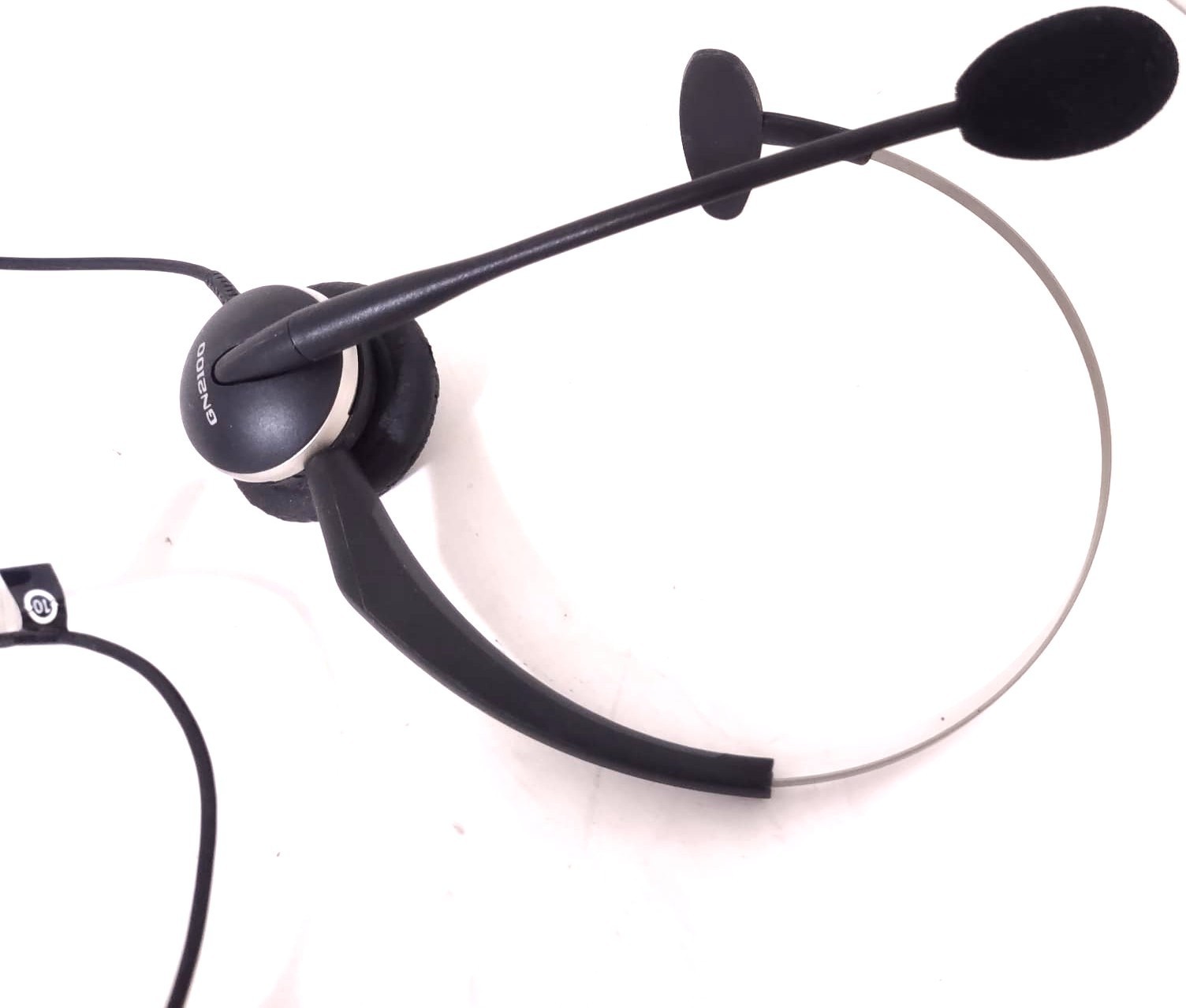 Jabra GN2100 4-in-1 Noise Canceling STD Headset & Jabra GN1200 Series audio proc