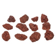  1 Pack 600g Aquarium Lava Rock - Breathable Volcanic Garden Landscape Stones -