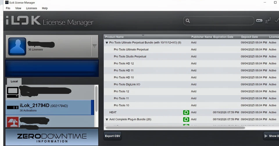 Pro Tools Ultimate 2025.10 Perp HD12 HD11 HD10 i/o License Bundle & login ilok 2 - Image 2 of 3