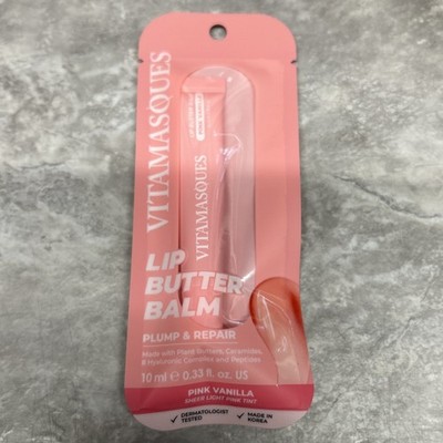 Vitamasques Plump & Repair Tinted Lip Butter Balm Pink Vanilla 0.33 fl oz