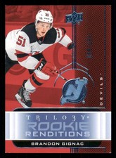 2019-20 Upper Deck Trilogy Rookie Renditions Blue #RR19 Brandon Gignac /399