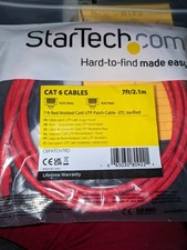 StarTech Cat 6 Cable Red Brand New Unopened p...