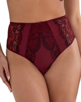 Pour Moi Hollywood Brief High Waist Light Control Womens Lace Lingerie 84502