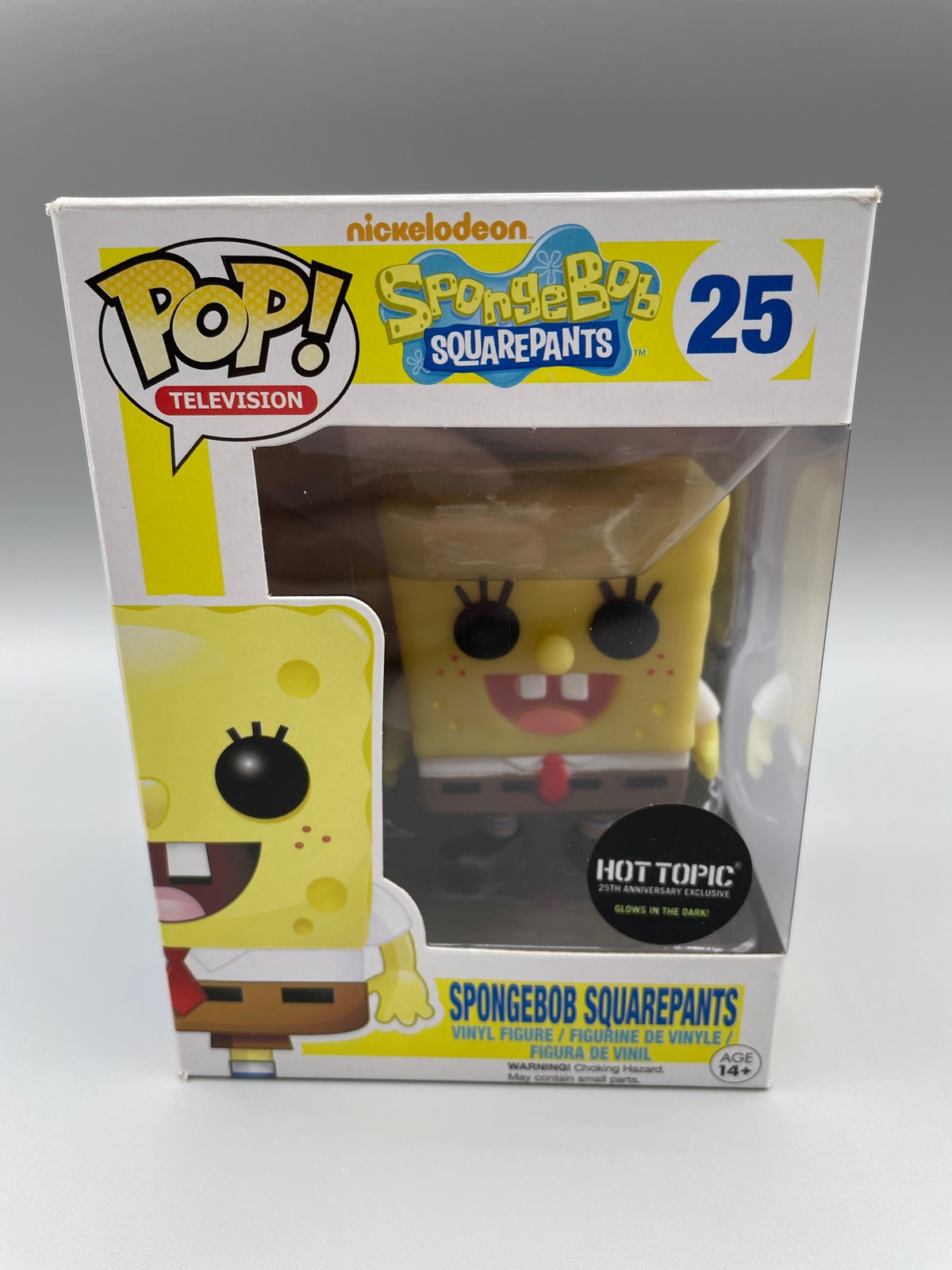 Funko Pop! Bob Esponja Pantalones Cuadrados #25 Caja Dañada Ver Fotos