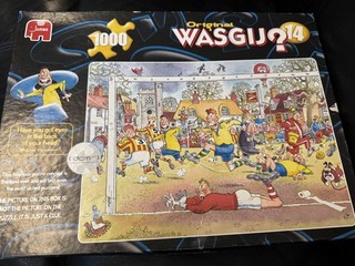 Wasgij? 14 Originale Follia Calcio! Puzzle 1000 pezzi Wasjig completo