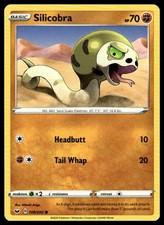 Pokemon Silicobra (108) SWSH01: Sword & Shield Base Set - 108/202 LP