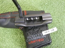 Titleist Scotty Cameron B3 Triple Black Limited Santa Fe 35" Putter with HC New