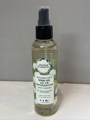 Herbal Essences Touchable Hold Spray Gel Level 3 Strong 5.7 Fl Oz