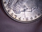 1888 Morgan Silver Dollar, Error? Raised Line To The Face “ Unicorn “ — photo 4