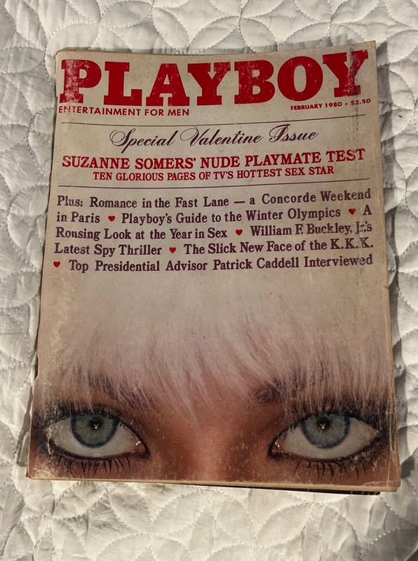 Vintage play boy magazine 1980 February