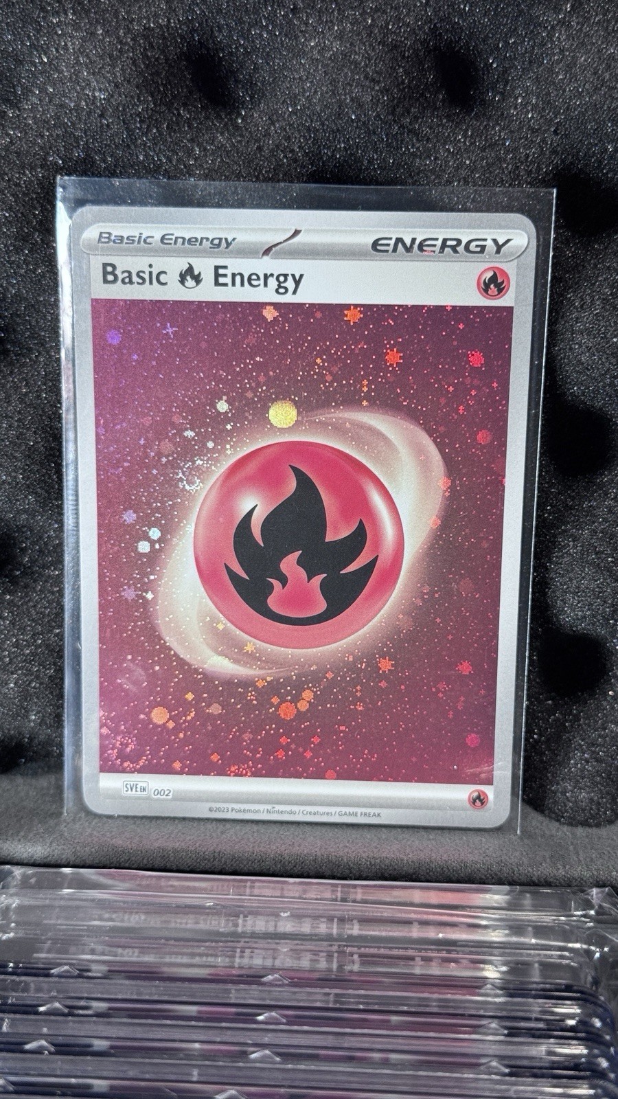 Pokemon TCG: Scarlet & Violet - Basic Fire Energy 002/198 [Holo]