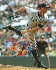 **GFA Seattle Mariners *CHARLIE FURBUSH* Signed 8x10 Photo C4 COA**