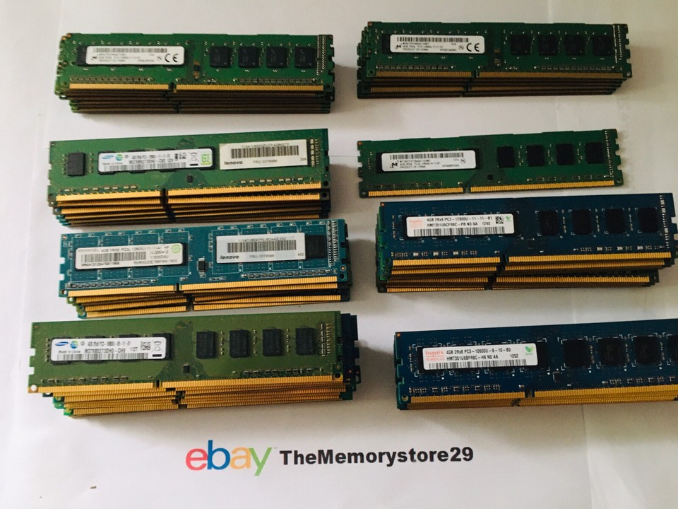 4GB 8GB 16GB 32GB LOT PC Desktop Laptop Server DDR2 DDR3 DDR4 memory ...