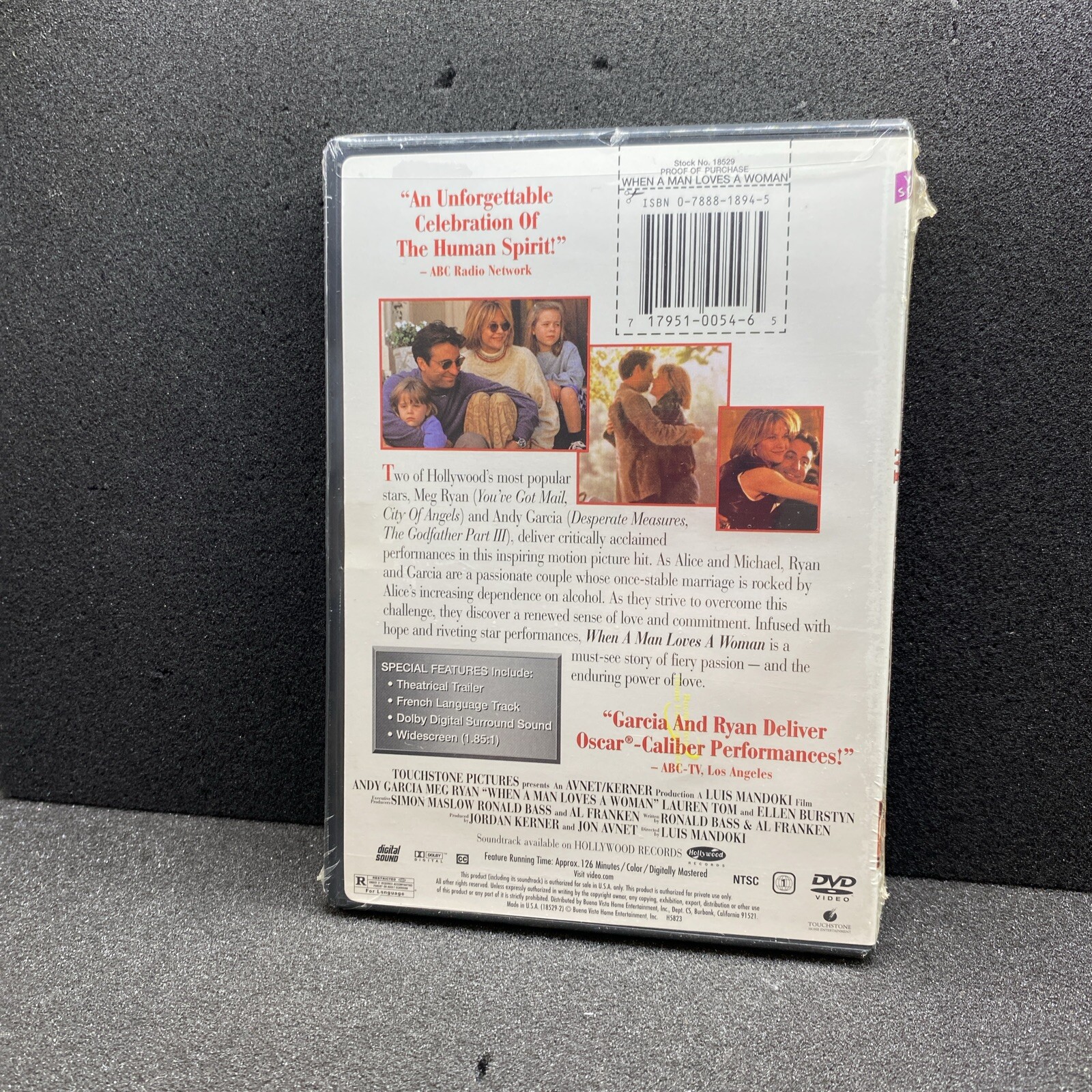 WHEN A MAN LOVES A WOMAN New Sealed DVD Meg Ryan 717951005465 eBay