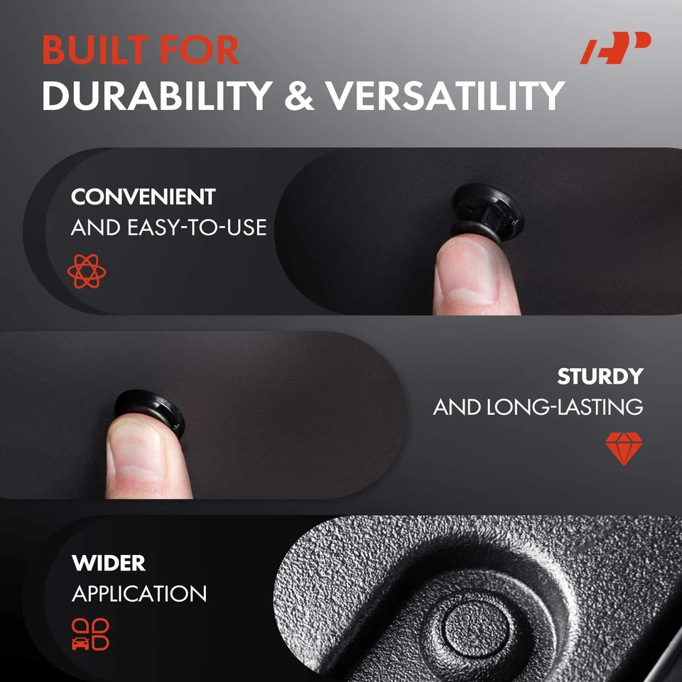 A-Premium 50 piezas clips de moldura inferior de puerta sujetadores para Lexus ES300 1992-2003 Foto 4 de 4