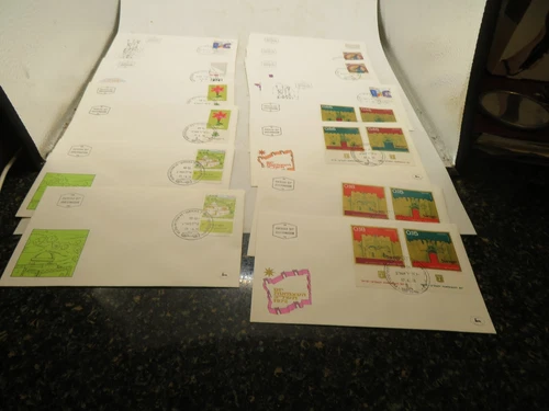 ISRAEL,  Memorial Day   ,A FIRST DAY ISSUE  COVER  1972  lot 14 assorted