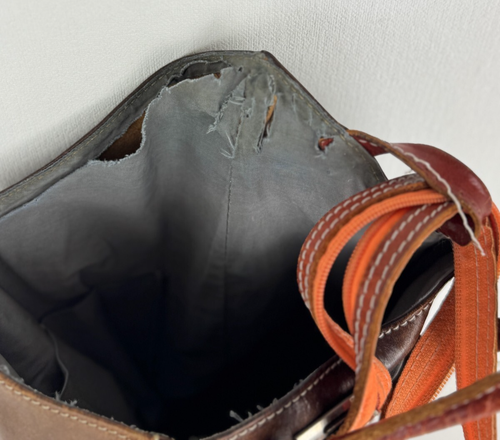 2in1 Tasche Rucksack Vera Pelle Leder Handtasche Umhängetasche Tagesrucksack - Bild 7 von 11