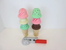 Melissa Doug Magnetic Scoop Stack Ice Cream Cone Replacement Parts Scooper