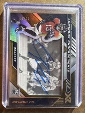 2020 Panini XR Luminous Endorsements KJ Hamler GOLD Rookie Auto RC SP SSP /10