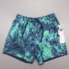 Adidas Melting Salt Reversible Clx Swim Shorts HC8542 Colorful Men's Size M