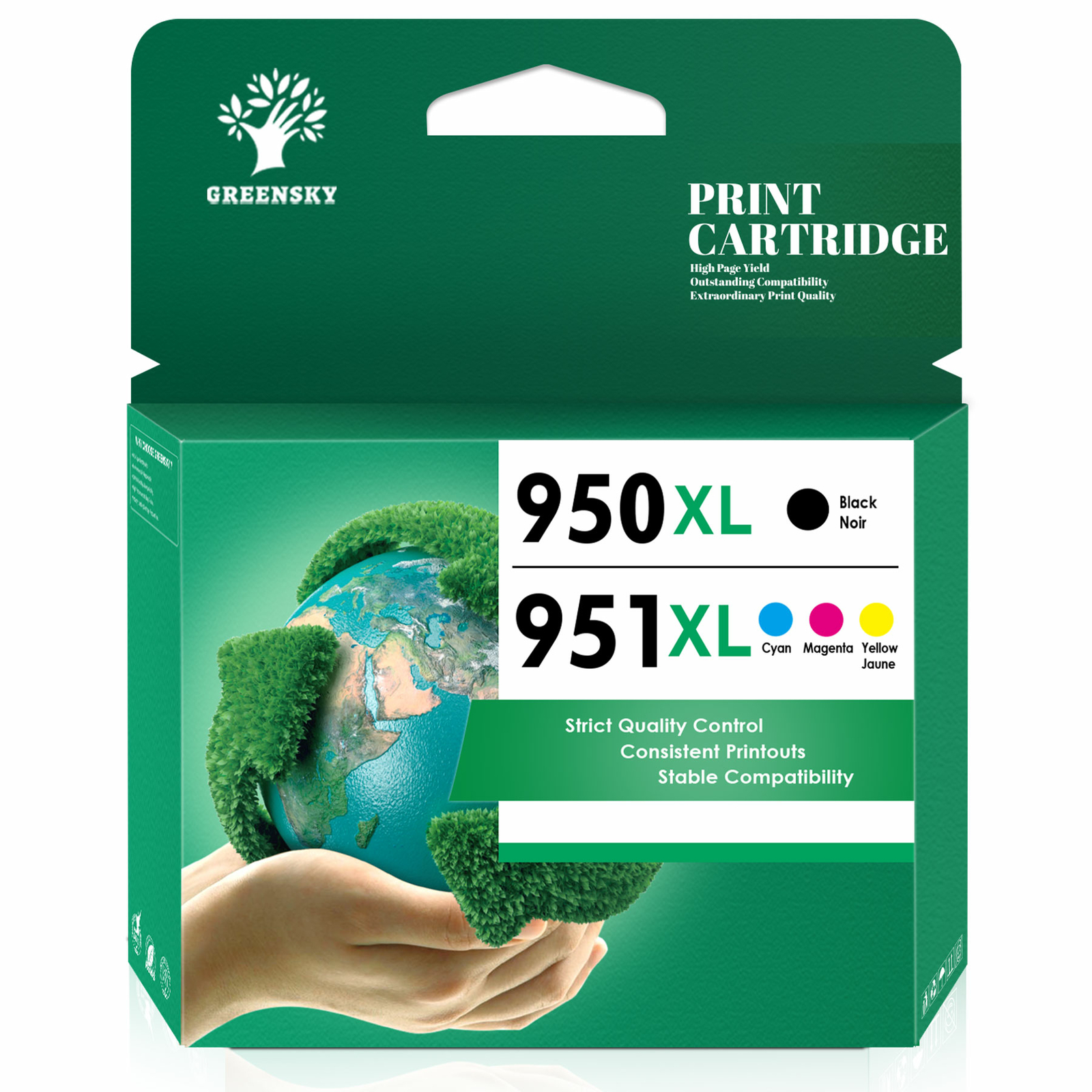 4PK 950XL 951XL Ink Cartridges For HP Officejet Pro 8610 8615 8620 8625