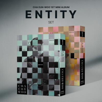 ASTRO CHA EUN-WOO ENTITY 1st Mini Album CD+Photobook+Photocard+Etc+Tracking Num