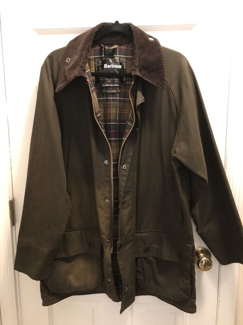 barbour classic beaufort olive
