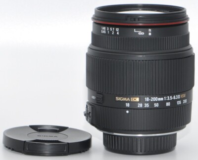 Sigma DC 18-200 mm F/3.5-6.3 II HSM Objektiv für Pentax PK Z.T. Gut #18
