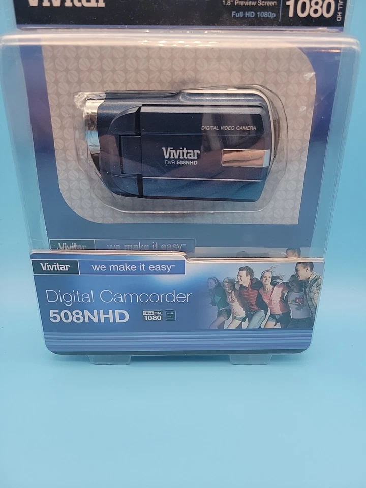 Vivitar-Camcorder Bundle USB and A/V cables, 508NHD new - Image 2 of 4