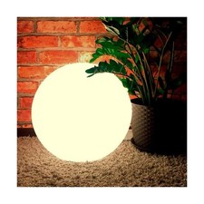 Lámpara de Pie Globo, Luz de Bola LED de 14 Pulgadas con Control Remoto, 16 RGB Cambio de Color Di...