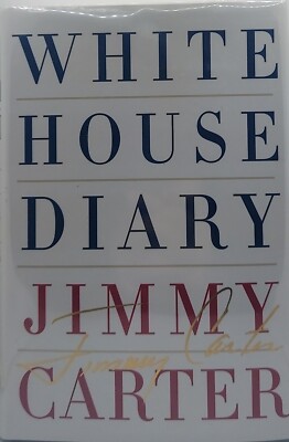 Jimmy Carter White House Diary Signed Full Signature  First Edition