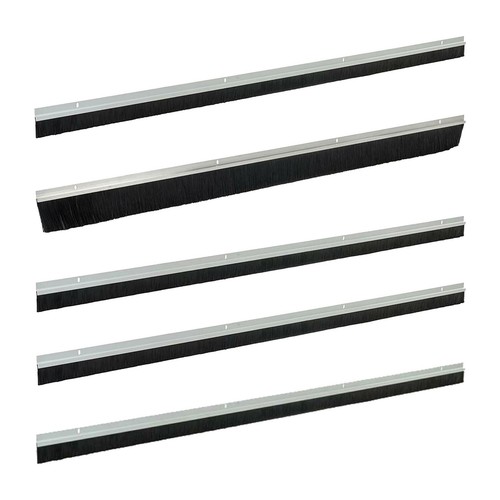 Brush Strip 2550 mm Door Excluders Seal Draught Excluder Aluminium
